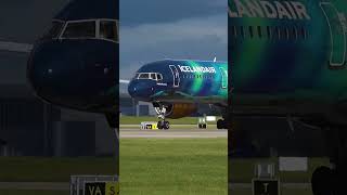 Stunning 757 Livery 💙💛💚 [upl. by Otrevogir679]