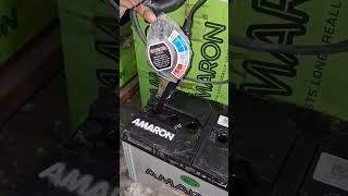 Amaron battery OEM Battery charge and battery Fail One sell damage shorts [upl. by Aronal]