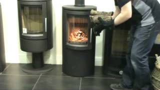 Wood Burning Stove Varde Aura 1 introduction [upl. by Alba]