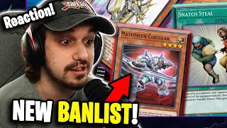 They KILLED MY FAVORITE DECK DistantCoder BANLIST REACTION [upl. by Bennion]