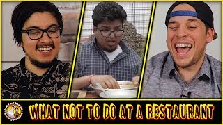 What Not To Do At A Restaurant  Jordindian Reaction and Discussion [upl. by Yenttirb]