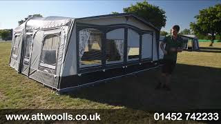 CampTech Buckingham DL Awning Review [upl. by Valera]