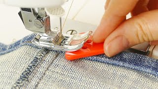 7 Easy Sewing Tips and Tricks for Jeans You dont need to be a tailor  Ways DIY [upl. by Knighton]