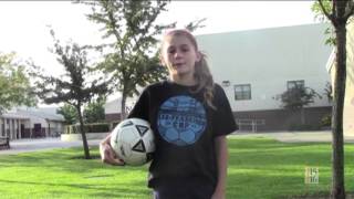 Student DV Feature How to Do a Soccer Flip Throw [upl. by Aztilay]