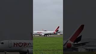 Embraer 170 Hop Air France quick rotation [upl. by Paver]