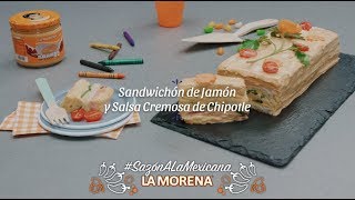 Sandwichón de Jamón y Salsa Chipotle [upl. by Anahsak739]