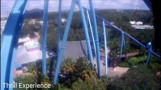 Manta  Seaworld Orlando OnRide POV [upl. by Cosenza]