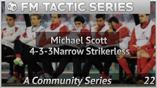 FM17  FM Tactic Series  Michael Scotts 433  Football Manager 2017 [upl. by Etom]