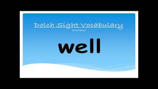 Dolch Sight Words Primer III [upl. by Nonarb]