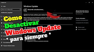 Cómo Desactivar Actualizaciones de Windows 10 Para siempre  2023 [upl. by Ikaz]