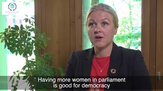 Int’l Day of Parliamentarism Ulrika Karlsson Pres IPU Women MPs Bureau amp Swedish Parliamentarian [upl. by Bluhm23]