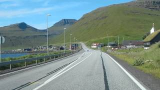 FAROE ISLANDS  Driving in Streymoy [upl. by Hitt655]