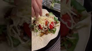 👀 Sandwich Wraps quick amp easy sandwich wraps cheese minced beef salad trending viral [upl. by Atnahsa]