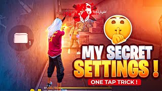 Desert Eagle One tap Headshot New Secret Settings in Free Fire [upl. by Ididn]