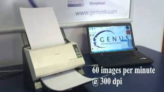 Avision AV186 Document Scanner from Paperscanners [upl. by Fonzie]