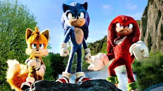 Le combat de Sonic Knuckles et Tails VS Robotnik Géant  Sonic 2  Scene de baston [upl. by Anitsirhc]