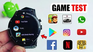 Cheapest Android SmartWatch  Unboxing amp Gaming Test 2024 [upl. by Zoes]