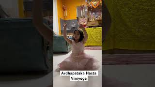 Ardhapataka Hasta Viniyoga mudras artist dance bharatnatyam classicaldancebharatanatyam [upl. by Mildrid]