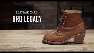 Red Wing Heritage Women  Oro Legacy Leather Care [upl. by Plume]