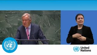 Summit of the Future  UN Chief Opening remarks  United Nations [upl. by Jabe]