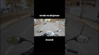 Evrak ve ekipman önemli honda motovlog motorcycle [upl. by Aerdnaed]