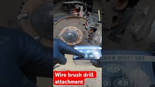 Wire brush drill attachment automobile mechanic powertools youtube youtubeshorts snapon diy [upl. by Jarrell437]