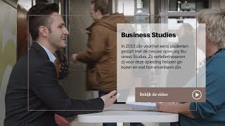 Inholland  Business Studies Eerstejaarsstudenten vertellen over de opleiding [upl. by Lakin833]