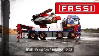 Fassi F1950RAL hydraulic crane [upl. by Richman11]