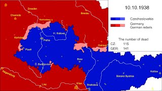 Sudeten German Uprising 1938 Every Day [upl. by Erised524]