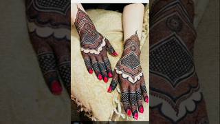 Back hand mehndi design💖 shorts video shots back hand [upl. by Caspar232]