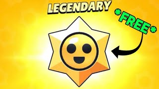 HOW TO GET A FREE LEGENDARY STAR DROP IN BRAWL STARS [upl. by Leroi]