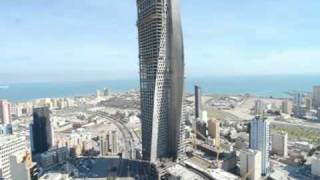 Al Hamra Tower Timelapse  Kuwait [upl. by Aivatahs]