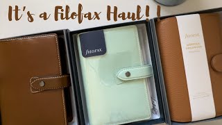 It’s an Amazon Planner Haul  Filofax Haul [upl. by Enirac763]