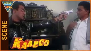 Kaaboo Hindi Movie  Faisal Khan Warning To Sayaji Shinde  Eagle Entertainment Official [upl. by Llehcear]