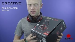 Creative Sound Blaster EVO ZxR Headset  Best Gaming Headset in the market [upl. by Eiduj]