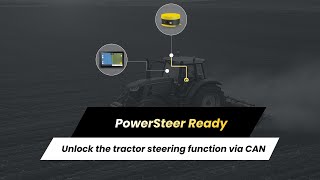 PowerSteer Ready — Unlock the tractor steering function via CAN [upl. by Meehahs]