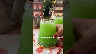 The Grinch Cocktail cocktails recipe christmas grinch [upl. by Katharyn8]