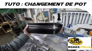 Tuto  changement échappement MT09 [upl. by Isola400]