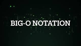 Topic of the day Big O notation [upl. by Trout]