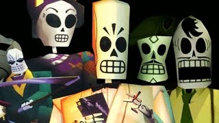 Grim Fandango Remastered  Tree Farm Puzzle Solution [upl. by Ahseiuqal]