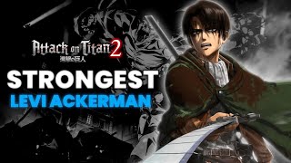 Attack on Titan 2 Levi Perfected Gear 99 Gameplay [upl. by Eikcaj]