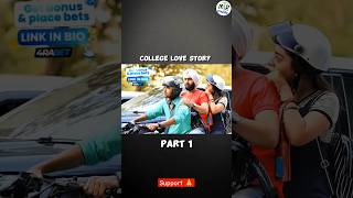 College love story 😋 part1 lovestory lovestatus part1 viralshorts trendingshorts youtube [upl. by Aniv138]