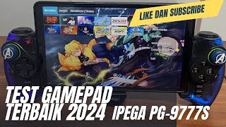 Test Gamepad Ipega pg9777s maingame bola ipega gaming mygame [upl. by Llewkcor]