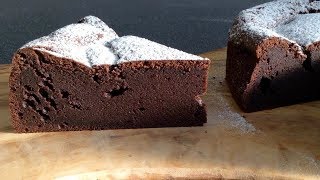 Chocolate cake 111 ガトーショコラの作り方。 [upl. by Hanonew691]