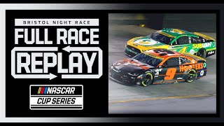 Bass Pro Shops Night Race from Bristol Motor Speedway  NASCAR Full Race Replay [upl. by Holmun]