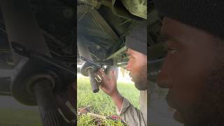 DIY driveshaft center bearing replacement 1999 f350wo removing the whole shaft frazierfamilyfarm [upl. by Neelyhtak]