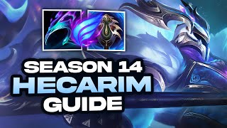 DOAENELS SEASON 14 HECARIM GUIDE for Beginners  Runes Builds Pathing amp More [upl. by Peregrine]