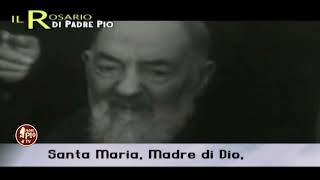 Il Santo Rosario con Padre Pio  Misteri Dolorosi Martedì e Venerdì [upl. by Elyagiba]