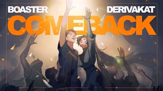 COMEBACK  Derivakat x Boaster  FNATIC 2024 Anthem Official Lyric MV [upl. by Yanffit]