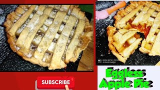 Eggless Apple Pie recipe without oven  Apple Pie in wok  Shachi Garg Singh [upl. by Lotus704]